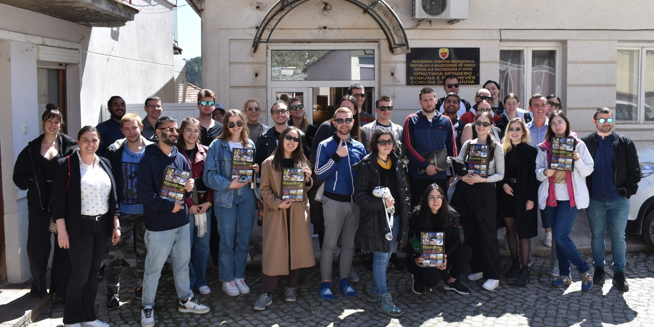 Visiting the Municipality of Krushevo and trading with the locals