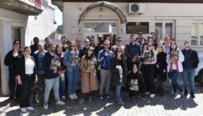 Visiting the Municipality of Krushevo and trading with the locals