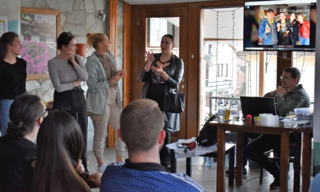 Interviewing business owners and learning about their craft
